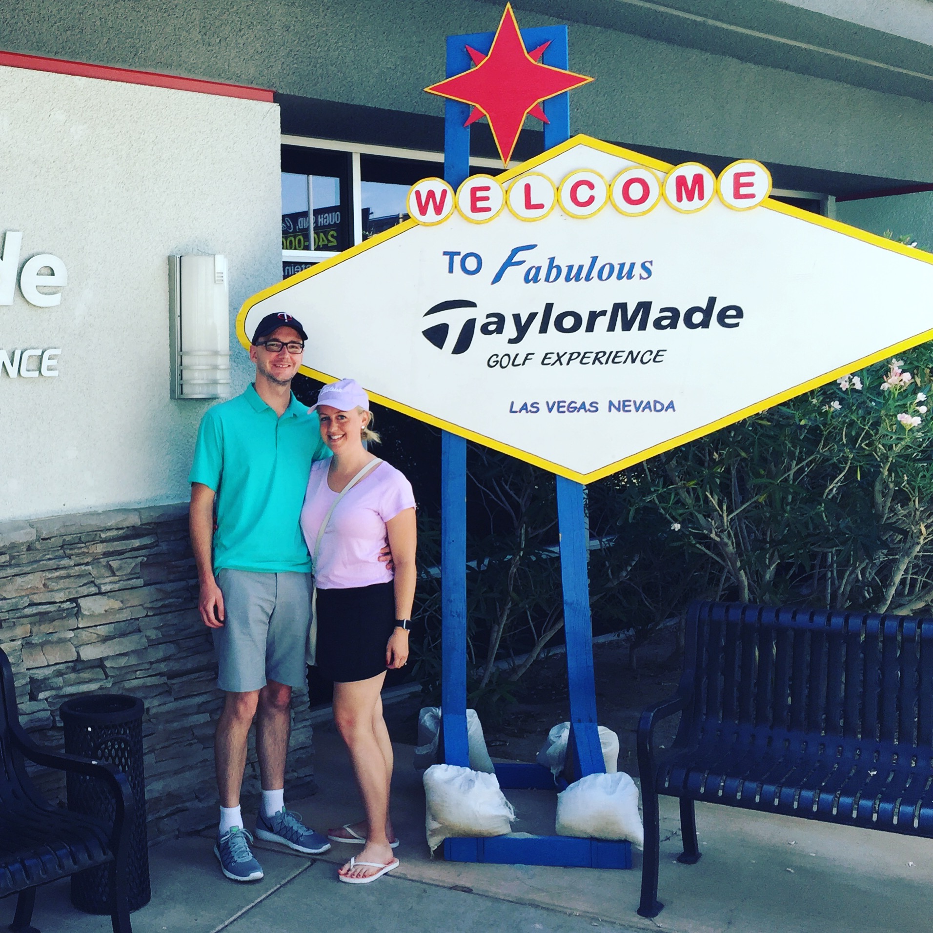Taylormade Golf Experience Sign
