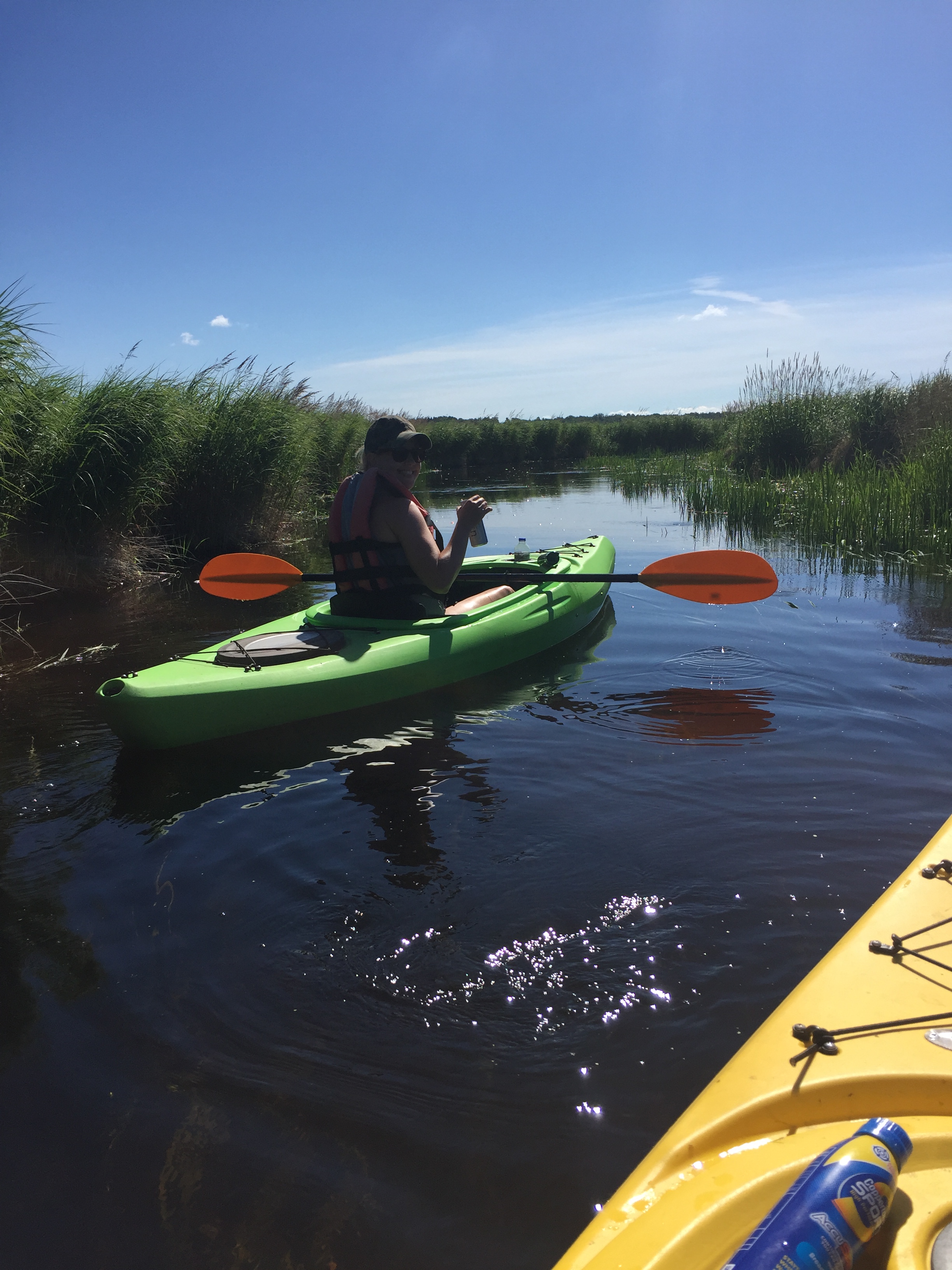 disconnect for a week kayak