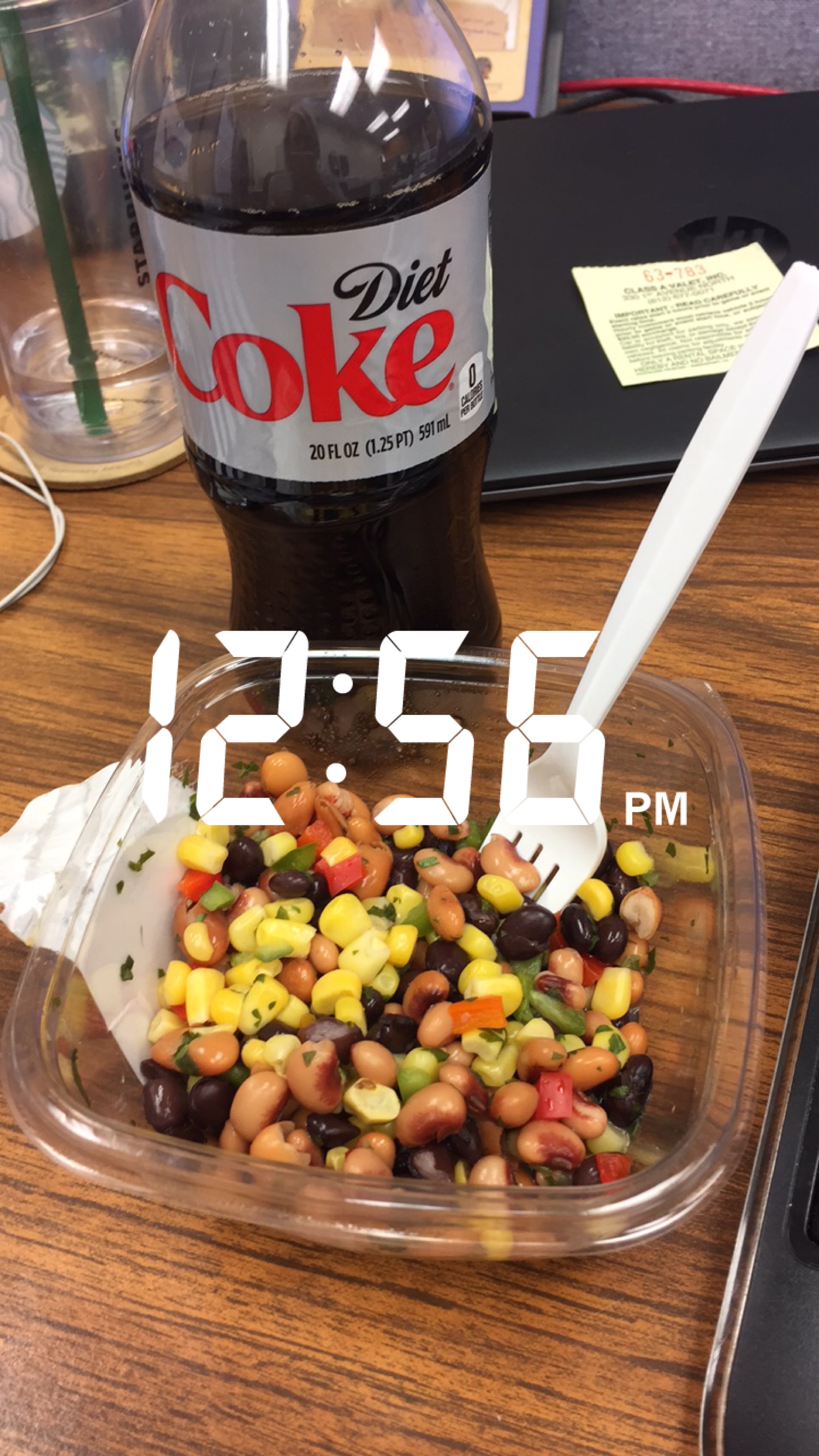 Snapchat day lunch